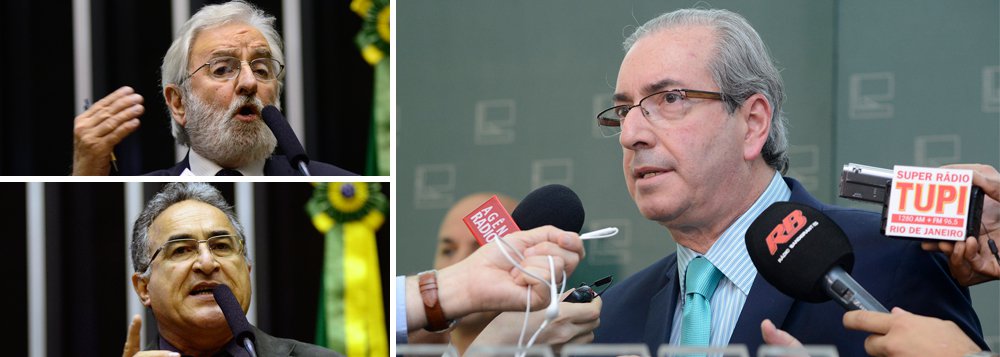 Deputados do PSOL apresentarão nesta quarta-feira, 21, pedido de indiciamento do presidente da Câmara na CPI da Petrobras, pelos crimes de corrupção passiva, lavagem de dinheiro e associação criminosa; no voto em separado do parecer do relator Luiz Sérgio (PT-SP), os deputados Ivan Valente (SP) e Edmilson Rodrigues (PA) embasam o pedido na confirmação das contas secretas em nome de Eduardo Cunha na Suíça e das denúncias da Procuradoria-Geral da República ao STF (Foto: Aquiles Lins) Deputados do PSOL apresentarão nesta quarta-feira, 21, pedido de indiciamento do presidente da Câmara na CPI da Petrobras, pelos crimes de corrupção passiva, lavagem de dinheiro e associação criminosa; no voto em separado do parecer do relator Luiz Sérgio (PT-SP), os deputados Ivan Valente (SP) e Edmilson Rodrigues (PA) embasam o pedido na confirmação das contas secretas em nome de Eduardo Cunha na Suíça e das denúncias da Procuradoria-Geral da República ao STF