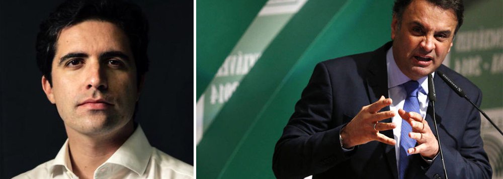"Os tucanos dobraram a aposta no caos nesta semana. Com uma única exceção, eles se uniram para derrubar vetos de Dilma Rousseff a projetos que ameaçam o ajuste fiscal", disse o colunista Bernardo Mello Franco, sobre a linha de conduta que tem sido adotada pelo PSDB, sob o comando do senador Aécio Neves; "A lógica por trás dos votos do PSDB é clara. O partido quer desgastar Dilma a qualquer preço, mesmo que essa atitude ajude a empurrar o Brasil para o buraco"; ele afirmou ainda que, apesar da irresponsabilidade, Aécio decidiu lavar as mãos (Foto: Leonardo Attuch) "Os tucanos dobraram a aposta no caos nesta semana. Com uma única exceção, eles se uniram para derrubar vetos de Dilma Rousseff a projetos que ameaçam o ajuste fiscal", disse o colunista Bernardo Mello Franco, sobre a linha de conduta que tem sido adotada pelo PSDB, sob o comando do senador Aécio Neves; "A lógica por trás dos votos do PSDB é clara. O partido quer desgastar Dilma a qualquer preço, mesmo que essa atitude ajude a empurrar o Brasil para o buraco"; ele afirmou ainda que, apesar da irresponsabilidade, Aécio decidiu lavar as mãos
