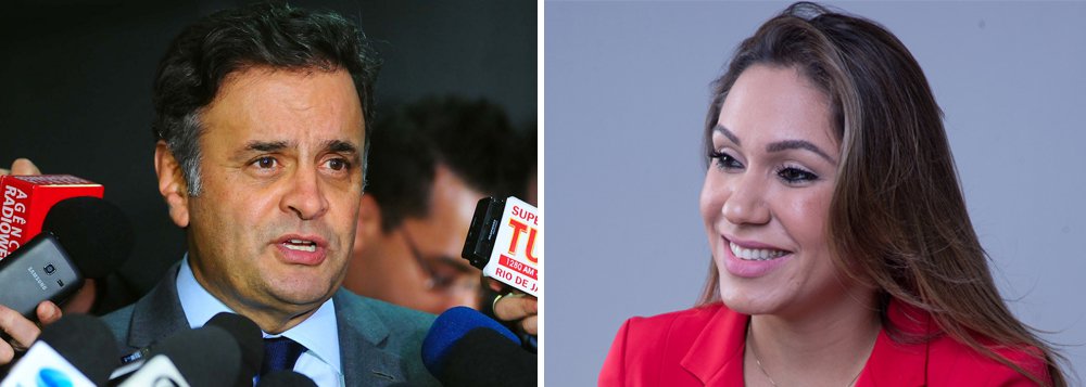O presidente nacional do PSDB, senador Aécio Neves (MG), convidou, em Brasília, a deputada estadual Luana Ribeiro (PR) a ingressar no partido; a possível filiação será discutida na reunião que o diretório regional da sigla realizará em Palmas no dia 23; a parlamentar afirmou que vê a filiação como "uma possibilidade real" de se candidatar novamente à Prefeitura de Palmas
(Foto: Leonardo Lucena) O presidente nacional do PSDB, senador Aécio Neves (MG), convidou, em Brasília, a deputada estadual Luana Ribeiro (PR) a ingressar no partido; a possível filiação será discutida na reunião que o diretório regional da sigla realizará em Palmas no dia 23; a parlamentar afirmou que vê a filiação como "uma possibilidade real" de se candidatar novamente à Prefeitura de Palmas