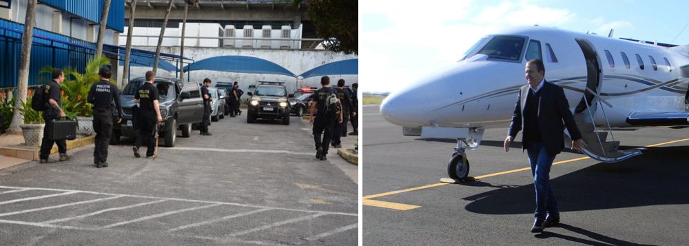 Operação Vórtex, deflagrada pela Policia Federal para apurar o envolvimento de empresas e pessoas na compra do avião que caiu e matou o então candidato presidencial e ex-governador de Pernambuco Eduardo campos (PSB), conduziu coercitivamente para prestar depoimento o empresário Rodrigo Leicht Carneiro Leão, genro do ministro do Tribunal de Contas da União (TCU) José Múcio; Operação Vórtex é um desdobramento da Operação Turbulência, que apontou um esquema de corrupção e lavagem de dinheiro nas campanhas do PSB em 2010 e 2014 (Foto: Paulo Emílio) Operação Vórtex, deflagrada pela Policia Federal para apurar o envolvimento de empresas e pessoas na compra do avião que caiu e matou o então candidato presidencial e ex-governador de Pernambuco Eduardo campos (PSB), conduziu coercitivamente para prestar depoimento o empresário Rodrigo Leicht Carneiro Leão, genro do ministro do Tribunal de Contas da União (TCU) José Múcio; Operação Vórtex é um desdobramento da Operação Turbulência, que apontou um esquema de corrupção e lavagem de dinheiro nas campanhas do PSB em 2010 e 2014