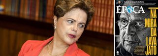 "Alimentadas pela Lava Jato, as revistas semanais do país mostraram neste final de semana mudança de estratégia das forças conservadoras na campanha para derrubar a presidente da República", diz o colunista Alex Solnik; "O maior esforço de contorcionismo é o da revista Época. A capa grita com letras garrafais que o ex-marido da presidente está na mira da Lava Jato! Logo ele, um advogado de esquerda que trabalha num velho escritório que atende cidadãos sem recursos a quem a revista tenta envolver numa trama rocambolesca que não resiste a um leitor principiante das histórias de Agatha Christie" (Foto: Alex Solnik) "Alimentadas pela Lava Jato, as revistas semanais do país mostraram neste final de semana mudança de estratégia das forças conservadoras na campanha para derrubar a presidente da República", diz o colunista Alex Solnik; "O maior esforço de contorcionismo é o da revista Época. A capa grita com letras garrafais que o ex-marido da presidente está na mira da Lava Jato! Logo ele, um advogado de esquerda que trabalha num velho escritório que atende cidadãos sem recursos a quem a revista tenta envolver numa trama rocambolesca que não resiste a um leitor principiante das histórias de Agatha Christie"