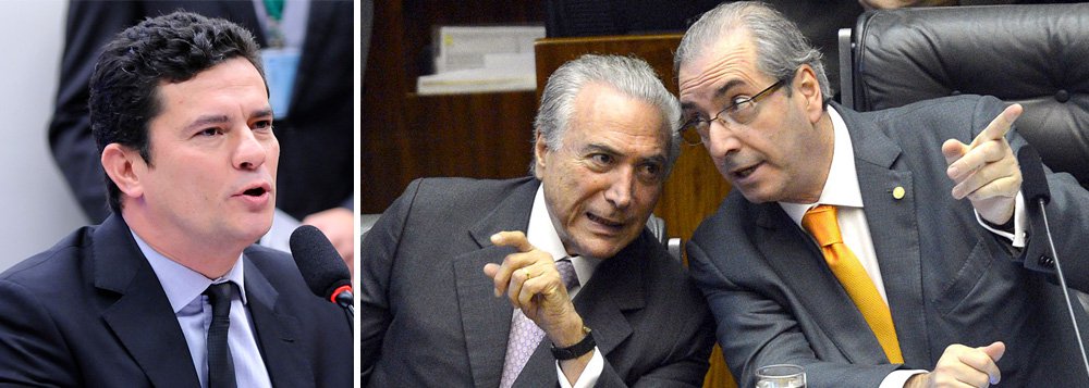 O juiz da Lava Jato, Sérgio Moro, justificou que o teor das perguntas feitas pela defesa de Eduardo Cunha é inapropriado e ainda que a 13ª Vara Federal de Curitiba "não tem competência para a realização, direta ou indiretamente, de investigações em relação ao Exmo. Sr. Presidente da República"; questionamentos foram enviados a Michel Temer na condição de testemunha de defesa de Cunha no âmbito da Lava Jato (Foto: Gisele Federicce) O juiz da Lava Jato, Sérgio Moro, justificou que o teor das perguntas feitas pela defesa de Eduardo Cunha é inapropriado e ainda que a 13ª Vara Federal de Curitiba "não tem competência para a realização, direta ou indiretamente, de investigações em relação ao Exmo. Sr. Presidente da República"; questionamentos foram enviados a Michel Temer na condição de testemunha de defesa de Cunha no âmbito da Lava Jato