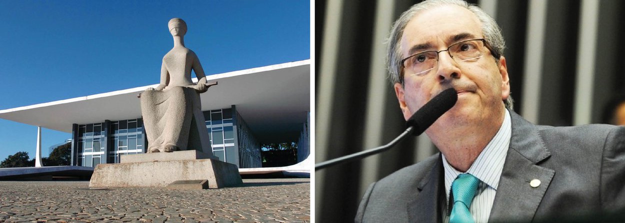 O plenário do Supremo Tribunal Federal (STF) vai julgar nesta quinta (5) o pedido da Rede Sustentabilidade para afastar o deputado Eduardo Cunha (PMDB-RJ) do cargo de presidente da Câmara; a Rede protocolou na terça ação em que questiona a permanência de quem é réu em processo no Supremo em cargos que façam parte da linha sucessória da Presidência da República; ao anunciar o agendamento do julgamento, o ministro Ricardo Lewandowski citou regras do regimento que permitem a análise de decisões liminares para “proteção de direito suscetível de grave dano”; "“É uma medida extraordinária", justificou (Foto: Valter Lima) O plenário do Supremo Tribunal Federal (STF) vai julgar nesta quinta (5) o pedido da Rede Sustentabilidade para afastar o deputado Eduardo Cunha (PMDB-RJ) do cargo de presidente da Câmara; a Rede protocolou na terça ação em que questiona a permanência de quem é réu em processo no Supremo em cargos que façam parte da linha sucessória da Presidência da República; ao anunciar o agendamento do julgamento, o ministro Ricardo Lewandowski citou regras do regimento que permitem a análise de decisões liminares para “proteção de direito suscetível de grave dano”; "“É uma medida extraordinária", justificou
