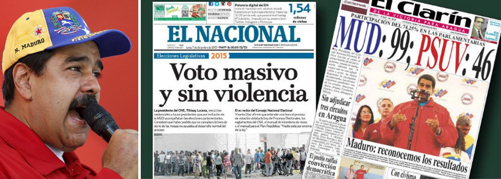 Jornalista Fernando Brito, do Tijolaço, afirma que agora "vamos ter a oportunidade de observar como, seja do ponto de vista econômico, seja do institucional, como é a democracia 'alheia'"; ele destaca que tanto o presidente venezuelano, Nicolas Maduro, quanto a presidente argentina, Cristina Kirchner, aceitaram suas derrotas; "Embora todos tenham sido apontados, durante anos e todos os dias, como autoritários e avessos às regras da democracia.No caso de Maduro, um tirano caricato, mesmo" (Foto: Gisele Federicce) Jornalista Fernando Brito, do Tijolaço, afirma que agora "vamos ter a oportunidade de observar como, seja do ponto de vista econômico, seja do institucional, como é a democracia 'alheia'"; ele destaca que tanto o presidente venezuelano, Nicolas Maduro, quanto a presidente argentina, Cristina Kirchner, aceitaram suas derrotas; "Embora todos tenham sido apontados, durante anos e todos os dias, como autoritários e avessos às regras da democracia.No caso de Maduro, um tirano caricato, mesmo"