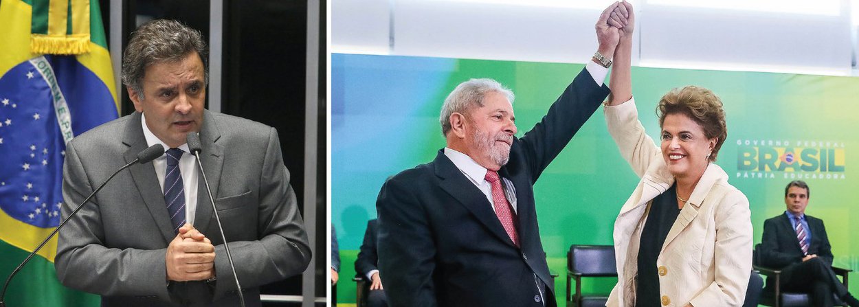 O PSDB entrou no Supremo Tribunal Federal com uma ação popular, nesta quinta (17), que visa anular o ato de nomeação do ex-presidente Lula como ministro da Casa Civil; na ação, o PSDB requer ainda que seja mantida a competência do juiz Sérgio Moro para julgar todos os processos criminais referentes à Operação Lava Jato que envolvam o nome de Lula; o senador Aécio Neves, que preside o PSDB, já foi alvo de cinco delações na Lava Jato e deve se tornar alvo de investigação da Procuradoria Geral da República (Foto: Valter Lima) O PSDB entrou no Supremo Tribunal Federal com uma ação popular, nesta quinta (17), que visa anular o ato de nomeação do ex-presidente Lula como ministro da Casa Civil; na ação, o PSDB requer ainda que seja mantida a competência do juiz Sérgio Moro para julgar todos os processos criminais referentes à Operação Lava Jato que envolvam o nome de Lula; o senador Aécio Neves, que preside o PSDB, já foi alvo de cinco delações na Lava Jato e deve se tornar alvo de investigação da Procuradoria Geral da República