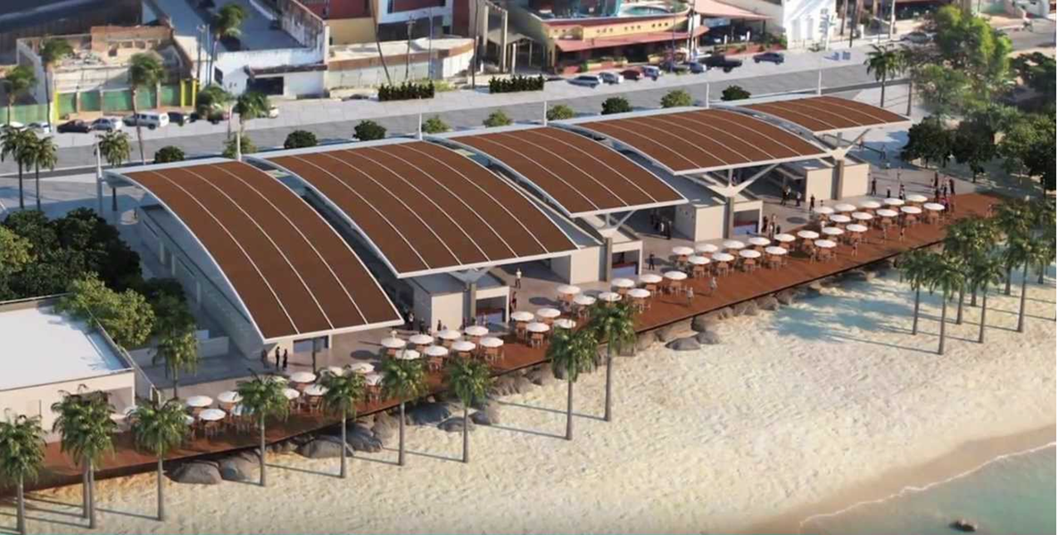 A solenidade de inauguração ocorrerá com os boxes de venda e fritura de frutos do mar já funcionando. Com investimento de R$ 5 milhões, em parceria com o Ministério do Turismo, a reforma do espaço faz parte do projeto de Requalificação da Avenida Beira-Mar (Foto: Rodrigo Rocha) A solenidade de inauguração ocorrerá com os boxes de venda e fritura de frutos do mar já funcionando. Com investimento de R$ 5 milhões, em parceria com o Ministério do Turismo, a reforma do espaço faz parte do projeto de Requalificação da Avenida Beira-Mar