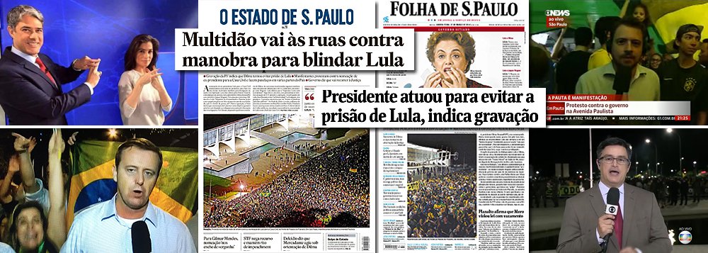 Colunista do 247 Emir Sader conclama os defensores da democracia a enfrentarem incitação fascista da mídia, que "passa a ser considerada como um partido de oposição golpista e tratada como tal"; "Não é mais possível conviver com uma mídia golpista, manipuladora e antidemocrática. Cortar de imediato toda publicidade nos órgãos que incitam o golpe, para que a democracia não siga financiando os que a sabotam", afirma; "Agora é hora da contraofensiva. E a contraofensiva de massas, começando hoje, desembocando amanhã e continuando com a marcha de 31 para Brasília. Pipocar por todo o Brasil cartazes dos mais diferentes tipos de apoio ao Lula que, hoje, mais do que nunca, representa os anseios democráticos do povo brasileiro", afirma (Foto: Emir Sader) Colunista do 247 Emir Sader conclama os defensores da democracia a enfrentarem incitação fascista da mídia, que "passa a ser considerada como um partido de oposição golpista e tratada como tal"; "Não é mais possível conviver com uma mídia golpista, manipuladora e antidemocrática. Cortar de imediato toda publicidade nos órgãos que incitam o golpe, para que a democracia não siga financiando os que a sabotam", afirma; "Agora é hora da contraofensiva. E a contraofensiva de massas, começando hoje, desembocando amanhã e continuando com a marcha de 31 para Brasília. Pipocar por todo o Brasil cartazes dos mais diferentes tipos de apoio ao Lula que, hoje, mais do que nunca, representa os anseios democráticos do povo brasileiro", afirma