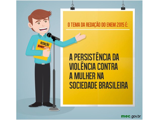 Muito mais do que falar em "castigo" a "machistas" e "coxinhas", mais do que uma "vitória" de "petralhas", o tema da redação do Enem demarcou este campo de força civilizatório: homens e mulheres devem saber qual o projeto constituinte de 88 e com ele se comprometerem a consolidar e avançar (Foto: Leopoldo Vieira) Muito mais do que falar em "castigo" a "machistas" e "coxinhas", mais do que uma "vitória" de "petralhas", o tema da redação do Enem demarcou este campo de força civilizatório: homens e mulheres devem saber qual o projeto constituinte de 88 e com ele se comprometerem a consolidar e avançar