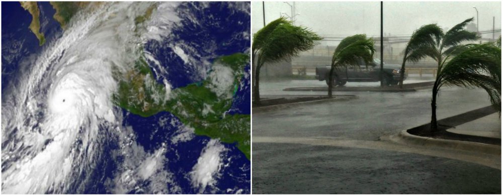 Um dos mais fortes furacões já registrados em todos os tempos atingiu o oeste do México com chuvas e ventos de até 266 km/h, causando o caos em cidades no litoral, mas menos danos do que se temia, antes de perder força enquanto se movia para o interior do território mexicano, neste sábado (24); árvores foram derrubadas, ruas ficaram alagadas e edificações foram destruídas pela aproximação do furacão; cerca de 15 mil turistas foram retirados às pressas do balneário de Puerto Vallarta (Foto: Valter Lima) Um dos mais fortes furacões já registrados em todos os tempos atingiu o oeste do México com chuvas e ventos de até 266 km/h, causando o caos em cidades no litoral, mas menos danos do que se temia, antes de perder força enquanto se movia para o interior do território mexicano, neste sábado (24); árvores foram derrubadas, ruas ficaram alagadas e edificações foram destruídas pela aproximação do furacão; cerca de 15 mil turistas foram retirados às pressas do balneário de Puerto Vallarta