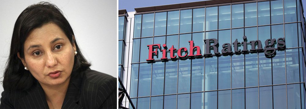 Em teleconferência, a analista Shelly Shetty disse que o impacto do aumento da crise política será negativo para a nota do Brasil. A Fitch rebaixou a classificação do país na quinta-feira para "BBB-", o menor patamar dentro do grau de investimento, com perspectiva negativa (Foto: Leonardo Attuch) Em teleconferência, a analista Shelly Shetty disse que o impacto do aumento da crise política será negativo para a nota do Brasil. A Fitch rebaixou a classificação do país na quinta-feira para "BBB-", o menor patamar dentro do grau de investimento, com perspectiva negativa