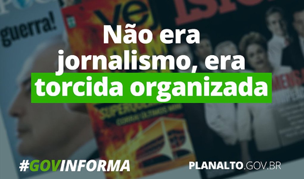 De acordo com o texto publicado pelo #GovInforma no Blog do Planalto, edições de revistas semanais publicadas neste fim de semana “abordaram, de maneira uníssona, a tese de "compra de votos do Palácio do Planalto para combater o impeachment na Câmara" mas não trazem “prova alguma”; "A aproximação, o diálogo e as negociações feitas pela área política do Palácio do Planalto não se resumem a apenas uma votação, e sim para um relançamento do governo no dia seguinte após o Brasil superar a agenda catastrofista do impeachment”, afirma a publicação (Foto: Roberta Namour) De acordo com o texto publicado pelo #GovInforma no Blog do Planalto, edições de revistas semanais publicadas neste fim de semana “abordaram, de maneira uníssona, a tese de "compra de votos do Palácio do Planalto para combater o impeachment na Câmara" mas não trazem “prova alguma”; "A aproximação, o diálogo e as negociações feitas pela área política do Palácio do Planalto não se resumem a apenas uma votação, e sim para um relançamento do governo no dia seguinte após o Brasil superar a agenda catastrofista do impeachment”, afirma a publicação