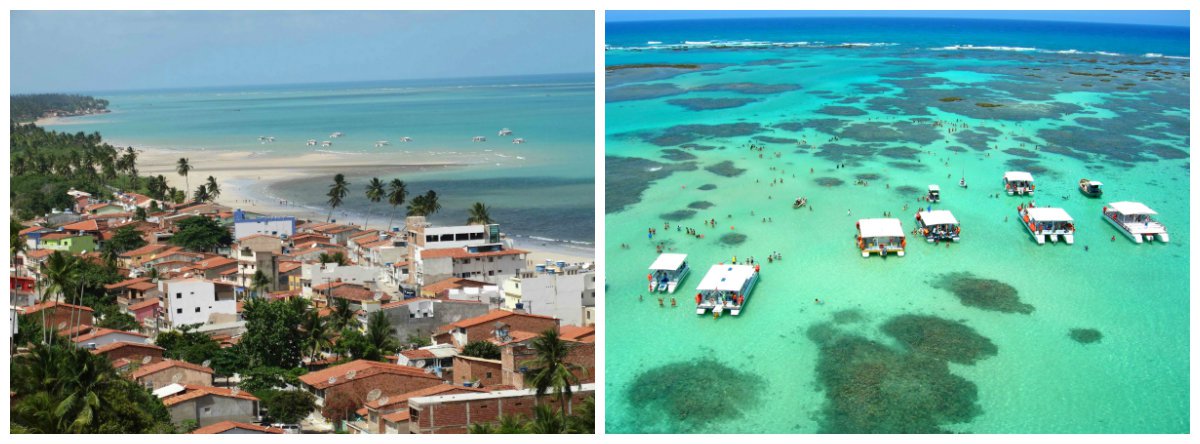 De acordo com levantamento de operadoras de turismo, a cidade de Maragogi, em Alagoas, já é o segundo destino com praia mais visitado pelos paulistanos, ficando atrás apenas de Jericoacara, no Ceará; piscinas naturais de águas transparentes, praias encantadoras, a gastronomia, além de ser um lugar ainda não tomado por multidões e por vendedores ambulantes, são alguns dos atrativos (Foto: Voney Malta) De acordo com levantamento de operadoras de turismo, a cidade de Maragogi, em Alagoas, já é o segundo destino com praia mais visitado pelos paulistanos, ficando atrás apenas de Jericoacara, no Ceará; piscinas naturais de águas transparentes, praias encantadoras, a gastronomia, além de ser um lugar ainda não tomado por multidões e por vendedores ambulantes, são alguns dos atrativos