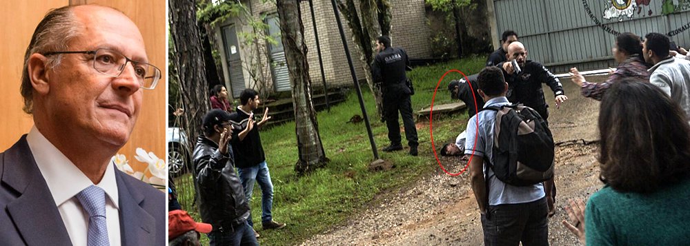 "As imagens dos policiais, de fuzis em punho, invadindo a Escola Nacional Florestan Fernandes, em Guararema, São Paulo, percorreram o mundo mostrando um lado do Brasil que não cabe no século XXI", protesta o jornalista Laurez Cerqueira; "O governador Geraldo Alckmin e as demais autoridades competentes são responsáveis pelo que aconteceu, porque têm sido omissas com a escalada da violência policial contra movimentos sociais em São Paulo, deixando transparecer que há conivência com o Estado de exceção. O governador, o Ministério Público e a Assembleia Legislativa têm obrigação legal de investigar esse caso e punir os criminosos. Há de se garantir as leis e a democracia. A uma sociedade sem regras, resta-lhe os tacapes", cobra o colunista (Foto: Laurez Cerqueira) "As imagens dos policiais, de fuzis em punho, invadindo a Escola Nacional Florestan Fernandes, em Guararema, São Paulo, percorreram o mundo mostrando um lado do Brasil que não cabe no século XXI", protesta o jornalista Laurez Cerqueira; "O governador Geraldo Alckmin e as demais autoridades competentes são responsáveis pelo que aconteceu, porque têm sido omissas com a escalada da violência policial contra movimentos sociais em São Paulo, deixando transparecer que há conivência com o Estado de exceção. O governador, o Ministério Público e a Assembleia Legislativa têm obrigação legal de investigar esse caso e punir os criminosos. Há de se garantir as leis e a democracia. A uma sociedade sem regras, resta-lhe os tacapes", cobra o colunista