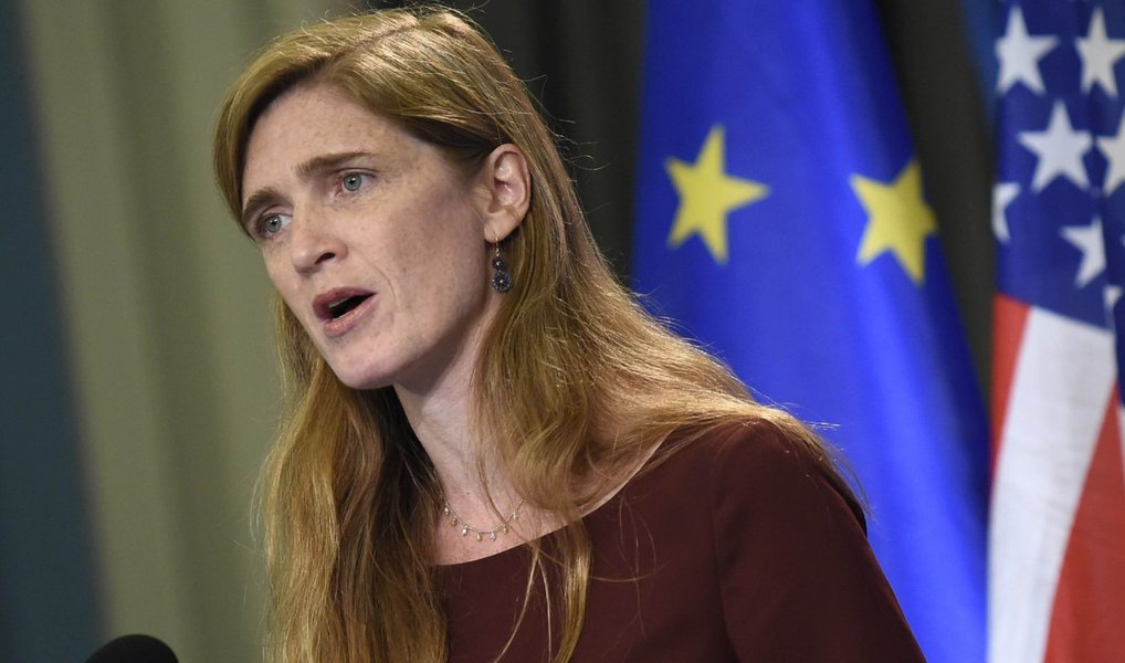 Os Estados Unidos confirmaram que o Irã testou um míssil de médio alcance capaz de usar armamentos nucleares; teste do armamento foi considerado como sendo "uma violação clara à resolução 1929 do Conselho de Segurança da ONU"; "Os Estados Unidos estão profundamente preocupados com o recente lançamento do míssil balístico do Irã", disse a embaixadora norte-americana na ONU, Samantha Power (Foto: Paulo Emílio) Os Estados Unidos confirmaram que o Irã testou um míssil de médio alcance capaz de usar armamentos nucleares; teste do armamento foi considerado como sendo "uma violação clara à resolução 1929 do Conselho de Segurança da ONU"; "Os Estados Unidos estão profundamente preocupados com o recente lançamento do míssil balístico do Irã", disse a embaixadora norte-americana na ONU, Samantha Power