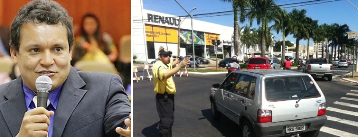 Novo comandante da Secretaria Municipal de Trânsito de Goiânia, vereador Felisberto Tavares revela cenário de caos na SMT; número de agentes é insuficiente e pasta não tem dinheiro nem para pagar aluguel, água e energia; maioria dos veículos está parada por falta de manutenção e não há como fazer campanhas de conscientização; secretário entregou um relatório ao prefeito Iris Rezende expondo as dificuldades e pensa até em deixar o cargo diante de tanta dificuldade; "Chega a ser criminoso como sucatearam o órgão", desabafou ao jornal O Popular (Foto: José Barbacena) Novo comandante da Secretaria Municipal de Trânsito de Goiânia, vereador Felisberto Tavares revela cenário de caos na SMT; número de agentes é insuficiente e pasta não tem dinheiro nem para pagar aluguel, água e energia; maioria dos veículos está parada por falta de manutenção e não há como fazer campanhas de conscientização; secretário entregou um relatório ao prefeito Iris Rezende expondo as dificuldades e pensa até em deixar o cargo diante de tanta dificuldade; "Chega a ser criminoso como sucatearam o órgão", desabafou ao jornal O Popular