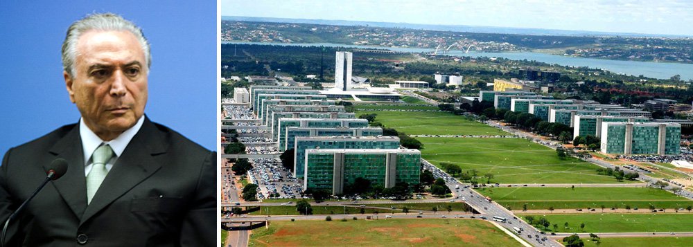 Vice-presidente prometia reduzir o número de pastas de 32 para 20, mas a conta já está em 26 e pode aumentar; o motivo é a pressão dos partidos aliados, que votaram pelo impeachment da presidente Dilma Rousseff no último dia 17 de abril (Foto: Leonardo Attuch) Vice-presidente prometia reduzir o número de pastas de 32 para 20, mas a conta já está em 26 e pode aumentar; o motivo é a pressão dos partidos aliados, que votaram pelo impeachment da presidente Dilma Rousseff no último dia 17 de abril