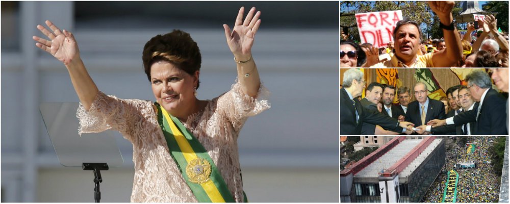 Um ano após o segundo turno das eleições presidenciais, o clima de disputa continua muito vivo - e isso tem feito muito mal ao Brasil; o inconformismo tucano diante da quarta derrota consecutiva empurrou o País para uma situação crítica; a instabilidade política e as tentativas de golpe contra a vitória da presidente Dilma Rousseff fizeram diminuir a confiança do mercado e dos investidores no Brasil, ampliaram as dificuldades do governo no Congresso, insuflaram as ruas e estenderam a duração da crise econômica; Aécio Neves (PSDB) ainda não desencarnou do papel de candidato, os tucanos foram quem mais estimularam as manifestações e também recorreram ao TCU e ao TSE para tentar tirar Dilma do poder; resultado é um quadro de deterioração econômica puxado pela crise política; até quando? (Foto: Valter Lima) Um ano após o segundo turno das eleições presidenciais, o clima de disputa continua muito vivo - e isso tem feito muito mal ao Brasil; o inconformismo tucano diante da quarta derrota consecutiva empurrou o País para uma situação crítica; a instabilidade política e as tentativas de golpe contra a vitória da presidente Dilma Rousseff fizeram diminuir a confiança do mercado e dos investidores no Brasil, ampliaram as dificuldades do governo no Congresso, insuflaram as ruas e estenderam a duração da crise econômica; Aécio Neves (PSDB) ainda não desencarnou do papel de candidato, os tucanos foram quem mais estimularam as manifestações e também recorreram ao TCU e ao TSE para tentar tirar Dilma do poder; resultado é um quadro de deterioração econômica puxado pela crise política; até quando?