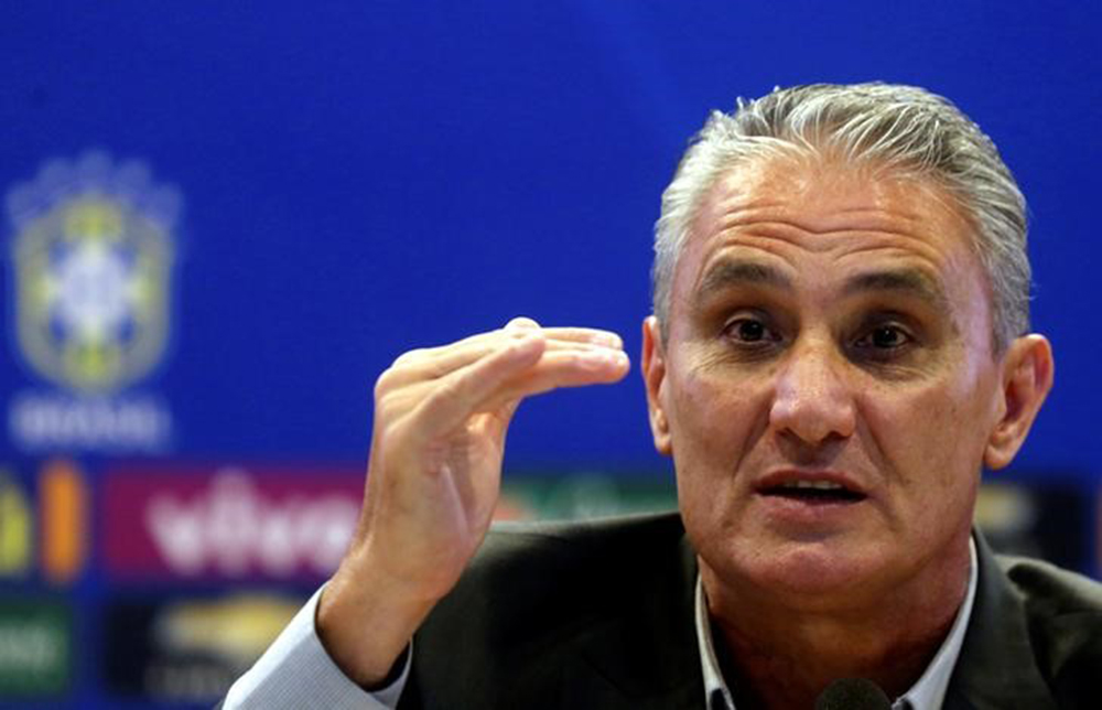 Técnico Tite, da seleção brasileira, durante entrevista coletiva no Rio de Janeiro 21/10/2016 REUTERS/Pilar Olivares (Foto: Gisele Federicce) Técnico Tite, da seleção brasileira, durante entrevista coletiva no Rio de Janeiro 21/10/2016 REUTERS/Pilar Olivares