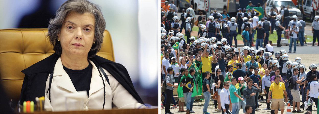 “Eu acho que todas as vezes que o cidadão vai às ruas e se manifesta, ele quer revelar exatamente o que pensa”, disse a ministra, presidenta do TSE entre 2012 e 2014, que, em breve, assumirá o comando do Supremo Tribunal Federal (Foto: Leonardo Attuch) “Eu acho que todas as vezes que o cidadão vai às ruas e se manifesta, ele quer revelar exatamente o que pensa”, disse a ministra, presidenta do TSE entre 2012 e 2014, que, em breve, assumirá o comando do Supremo Tribunal Federal