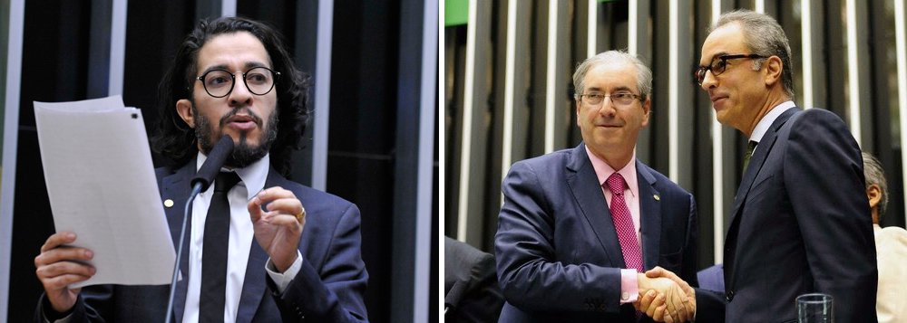 Deputado Jean Wyllys (Psol-RJ) se disse constrangido de participar de um processo de impeachment contra uma presidente contra a qual não pesa nenhum crime de responsabilidade; "Esse processo de impeachment só não é tratado por um escândalo pela grande mídia, porque ela tem interesse na derrubada do governo. A grande mídia não se importa de estar ao lado de um gângster", disse Wyllys; para o deputado, é por convicção e amor à democracia que vai votar contrário ao impeachment. "Não é por Lula, não é por Dilma, mas é pela democracia" (Foto: Aquiles Lins) Deputado Jean Wyllys (Psol-RJ) se disse constrangido de participar de um processo de impeachment contra uma presidente contra a qual não pesa nenhum crime de responsabilidade; "Esse processo de impeachment só não é tratado por um escândalo pela grande mídia, porque ela tem interesse na derrubada do governo. A grande mídia não se importa de estar ao lado de um gângster", disse Wyllys; para o deputado, é por convicção e amor à democracia que vai votar contrário ao impeachment. "Não é por Lula, não é por Dilma, mas é pela democracia"