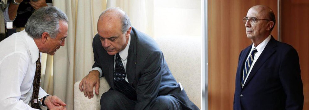 Foi resolvido, nas últimas horas, o impasse que mantinha indefinida a equipe do eventual futuro governo Michel Temer; o senador José Serra (PSDB-SP), que pretendia comandar a área econômica, aceitou o convite para assumir a Educação, o ministério com o maior orçamento federal; com isso, Henrique Meirelles, ex-presidente do Banco Central nos oito anos governo Lula, deve assumir a Fazenda, podendo indicar também o nome do chefe do Banco Central (Foto: Ana Pupulin) Foi resolvido, nas últimas horas, o impasse que mantinha indefinida a equipe do eventual futuro governo Michel Temer; o senador José Serra (PSDB-SP), que pretendia comandar a área econômica, aceitou o convite para assumir a Educação, o ministério com o maior orçamento federal; com isso, Henrique Meirelles, ex-presidente do Banco Central nos oito anos governo Lula, deve assumir a Fazenda, podendo indicar também o nome do chefe do Banco Central