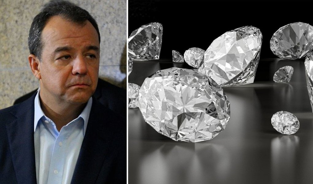 Investigadores da operação Lava Jato afirmaram que apenas em diamantes, o ex-governador do Rio de Janeiro, Sérgio Cabral, tinha um montante de 1,8 milhão de euros, cerca de R$ 6,1 milhões, que serão repatriados; segundo a Lava Jato, Cabral, seu ex-secretário Wilson Carlos e Carlos Emanuel Miranda, apontado como um dos operadores do ex-governador, ocultaram em contas no exterior mais de US$ 100 milhões (mais de R$ 340 milhões). Desse total, cerca de US$ 80 milhões eram de Cabral; MPF já conseguiu repatriar cerca de R$ 270 milhões por meio de colaboradores que assinaram delação premiada (Foto: Aquiles Lins) Investigadores da operação Lava Jato afirmaram que apenas em diamantes, o ex-governador do Rio de Janeiro, Sérgio Cabral, tinha um montante de 1,8 milhão de euros, cerca de R$ 6,1 milhões, que serão repatriados; segundo a Lava Jato, Cabral, seu ex-secretário Wilson Carlos e Carlos Emanuel Miranda, apontado como um dos operadores do ex-governador, ocultaram em contas no exterior mais de US$ 100 milhões (mais de R$ 340 milhões). Desse total, cerca de US$ 80 milhões eram de Cabral; MPF já conseguiu repatriar cerca de R$ 270 milhões por meio de colaboradores que assinaram delação premiada