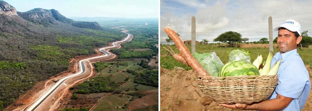 Através do Canal do Sertão, a água do Rio São Francisco penetra o semiárido alagoano e começa a ofertar novas possibilidades de geração de renda e qualidade de vida à população; ainda não concluído, as obras do trecho 4 serão finaliadas em 2017, o que vai ampliar dos atuais 130 mil para 160 mil o número de pessoas beneficiadas (Foto: Voney Malta) Através do Canal do Sertão, a água do Rio São Francisco penetra o semiárido alagoano e começa a ofertar novas possibilidades de geração de renda e qualidade de vida à população; ainda não concluído, as obras do trecho 4 serão finaliadas em 2017, o que vai ampliar dos atuais 130 mil para 160 mil o número de pessoas beneficiadas