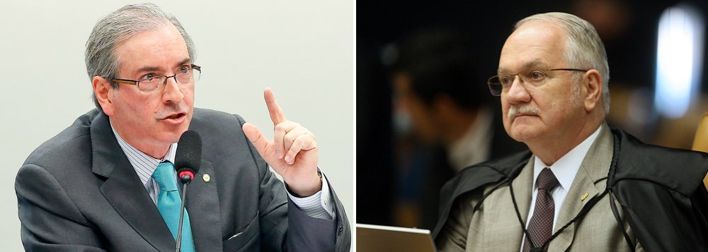 Segundo o presidente da Câmara, Eduardo Cunha (PMDB), partidos da Casa decidiram aguardar o julgamento na Suprema Corte de ação do PCdoB que pede esclarecimentos sobre todo o rito de um processo de impeachment: “Certamente aqui ficará paralisado pelas obstruções à espera dessa decisão”, disse Cunha; “Os partidos não querem votar nada em função dessa situação, não sou eu que estou fazendo obstrução na Casa”; o líder do governo na Câmara, deputado José Guimarães (PT-CE), disse, no entanto, “não é razoável” que o Congresso fique paralisado até uma decisão do Supremo (Foto: Roberta Namour) Segundo o presidente da Câmara, Eduardo Cunha (PMDB), partidos da Casa decidiram aguardar o julgamento na Suprema Corte de ação do PCdoB que pede esclarecimentos sobre todo o rito de um processo de impeachment: “Certamente aqui ficará paralisado pelas obstruções à espera dessa decisão”, disse Cunha; “Os partidos não querem votar nada em função dessa situação, não sou eu que estou fazendo obstrução na Casa”; o líder do governo na Câmara, deputado José Guimarães (PT-CE), disse, no entanto, “não é razoável” que o Congresso fique paralisado até uma decisão do Supremo