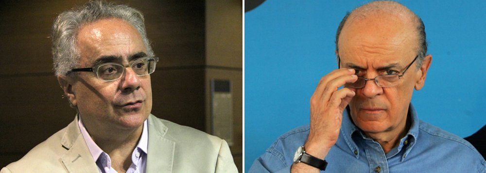 Segundo o jornalista Luis Nassif, para um governo que se pretenderia de conciliação, o que Josse Serra tem a oferecer a Michel Temer é a capacidade de montar dossiês e obter respaldo dos jornais para qualquer denúncia: 'Se Temer imagina que Serra tenha alguma ascendência sobre o empresariado paulista, desista. Delfim tem. Serra é detestado. Para serem recebidos por ele, empresários teriam que ameaça-lo com passeata na frente da Fazenda, como fizeram os industriais da Abimaq no auge da crise de 2008', afirma (Foto: Roberta Namour) Segundo o jornalista Luis Nassif, para um governo que se pretenderia de conciliação, o que Josse Serra tem a oferecer a Michel Temer é a capacidade de montar dossiês e obter respaldo dos jornais para qualquer denúncia: 'Se Temer imagina que Serra tenha alguma ascendência sobre o empresariado paulista, desista. Delfim tem. Serra é detestado. Para serem recebidos por ele, empresários teriam que ameaça-lo com passeata na frente da Fazenda, como fizeram os industriais da Abimaq no auge da crise de 2008', afirma