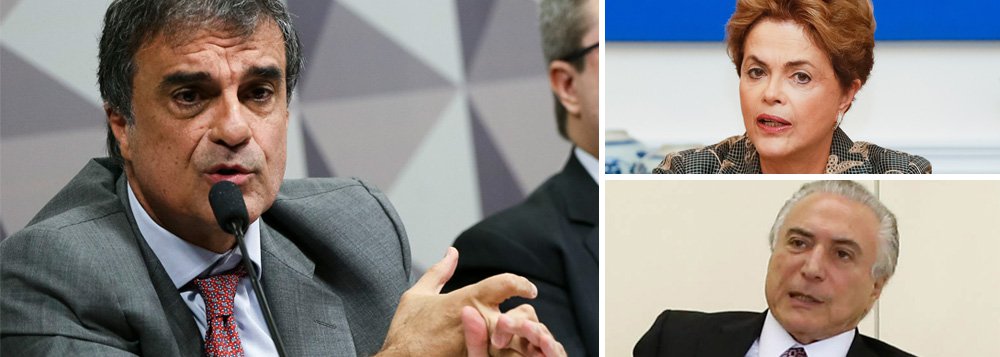 Ministro da Advocacia-Geral da União, José Eduardo Cardozo, disse que o Congresso só aprovaria a antecipação de eleições presidenciais caso a presidente Dilma Rousseff e o vice, Michel Temer, aceitassem renunciar aos seus respectivos mandatos. Segundo ele, esta forma não haveria "obstáculo jurídico" para que uma emenda constitucional autorizando o pleito fosse aprovada; "Eu não tenho emitido minha opinião, porque é uma discussão que diz respeito ao posicionamento da presidente. Eu apenas digo que, caso se pretenda fazer uma nova eleição, eu não vejo obstáculo jurídico, desde que as pessoas que têm mandato concordem com isso", disse; "Porque se as pessoas não forem abrir mão de seus respectivos mandatos, não há juridicamente condição de aprovar", completou (Foto: Paulo Emílio) Ministro da Advocacia-Geral da União, José Eduardo Cardozo, disse que o Congresso só aprovaria a antecipação de eleições presidenciais caso a presidente Dilma Rousseff e o vice, Michel Temer, aceitassem renunciar aos seus respectivos mandatos. Segundo ele, esta forma não haveria "obstáculo jurídico" para que uma emenda constitucional autorizando o pleito fosse aprovada; "Eu não tenho emitido minha opinião, porque é uma discussão que diz respeito ao posicionamento da presidente. Eu apenas digo que, caso se pretenda fazer uma nova eleição, eu não vejo obstáculo jurídico, desde que as pessoas que têm mandato concordem com isso", disse; "Porque se as pessoas não forem abrir mão de seus respectivos mandatos, não há juridicamente condição de aprovar", completou