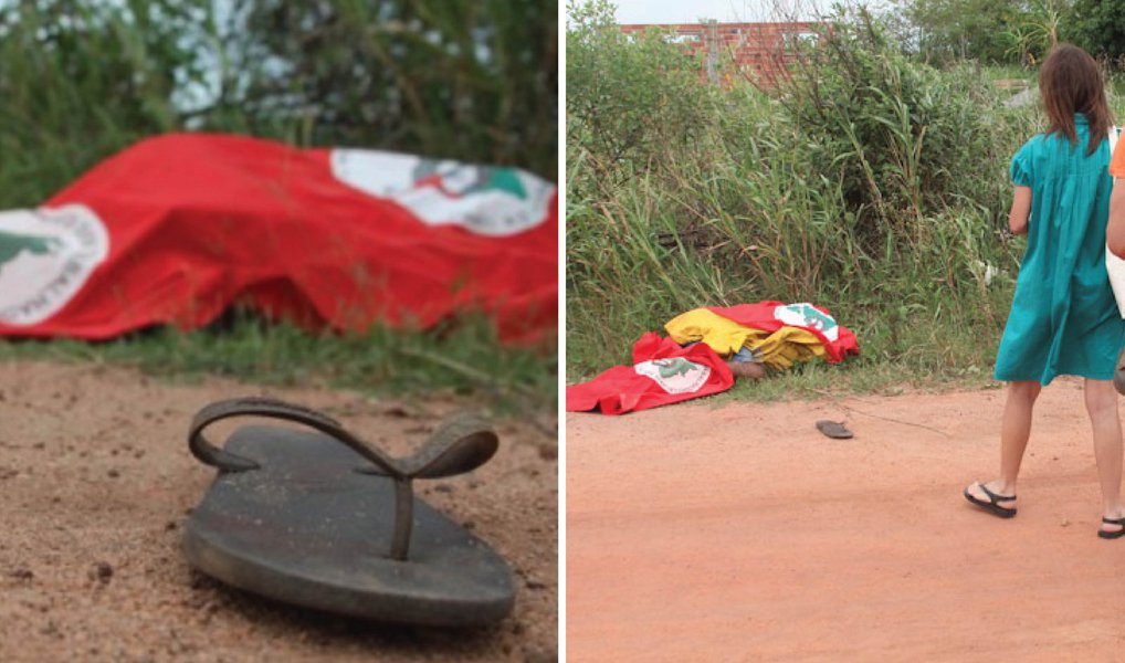 Jornalista Pedro Carrano questiona em artigo no Brasil de Fato Paraná o 'modelo tradicional' de cobertura da imprensa em casos como o do assassinato de dois sem terra em Quedas do Iguaçu, no Paraná; "Tornou-se algo cômodo nas universidades e no cotidiano da profissão do jornalista o princípio de que é preciso ouvir as duas partes envolvidas em uma situação de conflito, como uma garantia de credibilidade para a produção jornalística. O problema é que em situações da luta popular essa cartilha é jogada no lixo, quando fica evidente o espaço nenhum, ou então o espaço da caricatura, dado aos movimentos populares" (Foto: Romulo Faro) Jornalista Pedro Carrano questiona em artigo no Brasil de Fato Paraná o 'modelo tradicional' de cobertura da imprensa em casos como o do assassinato de dois sem terra em Quedas do Iguaçu, no Paraná; "Tornou-se algo cômodo nas universidades e no cotidiano da profissão do jornalista o princípio de que é preciso ouvir as duas partes envolvidas em uma situação de conflito, como uma garantia de credibilidade para a produção jornalística. O problema é que em situações da luta popular essa cartilha é jogada no lixo, quando fica evidente o espaço nenhum, ou então o espaço da caricatura, dado aos movimentos populares"
