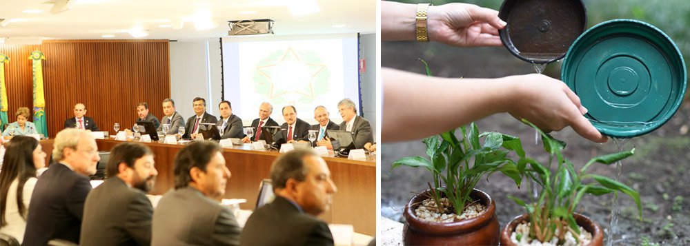 O governador José Ivo Sartori e o secretário da Saúde, João Gabbardo dos Reis, participaram, no Palácio do Planalto, de reunião sobre ações e medidas de enfrentamento à microcefalia; convocado pela presidente Dilma, o encontro reuniu governadores, vice-governadores e secretários de Saúde de diversos estados brasileiros; "O Rio Grande do Sul registrou neste ano 1.283 casos de dengue, dos quais 1.039 autóctones, quando a doença é contraída no estado. Até o momento não temos registro de casos confirmados de febre chikungunya e zika vírus", informou Gabbardo (Foto: Leonardo Lucena) O governador José Ivo Sartori e o secretário da Saúde, João Gabbardo dos Reis, participaram, no Palácio do Planalto, de reunião sobre ações e medidas de enfrentamento à microcefalia; convocado pela presidente Dilma, o encontro reuniu governadores, vice-governadores e secretários de Saúde de diversos estados brasileiros; "O Rio Grande do Sul registrou neste ano 1.283 casos de dengue, dos quais 1.039 autóctones, quando a doença é contraída no estado. Até o momento não temos registro de casos confirmados de febre chikungunya e zika vírus", informou Gabbardo