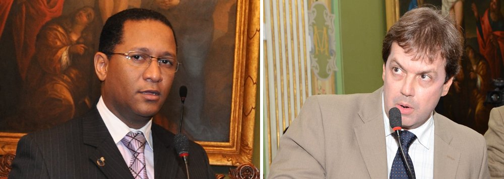 O líder do governo na Câmara Municipal, vereador Joceval Rodrigues (PPS), rebateu as declarações do colega de parlamento José Trindade (PSL) de que o prefeito ACM Neto (DEM) é contra o Uber "por não ter como extorquir o serviço"; Joceval pede "responsabilidade" ao oposicionista, que, segundo ele, "tem dado declarações fora da realidade". "Acho que foi uma declaração infeliz. Ele quer tomar o lugar de Aladilce (PC do B) como líder da oposição", ironiza o líder governista (Foto: Romulo Faro) O líder do governo na Câmara Municipal, vereador Joceval Rodrigues (PPS), rebateu as declarações do colega de parlamento José Trindade (PSL) de que o prefeito ACM Neto (DEM) é contra o Uber "por não ter como extorquir o serviço"; Joceval pede "responsabilidade" ao oposicionista, que, segundo ele, "tem dado declarações fora da realidade". "Acho que foi uma declaração infeliz. Ele quer tomar o lugar de Aladilce (PC do B) como líder da oposição", ironiza o líder governista