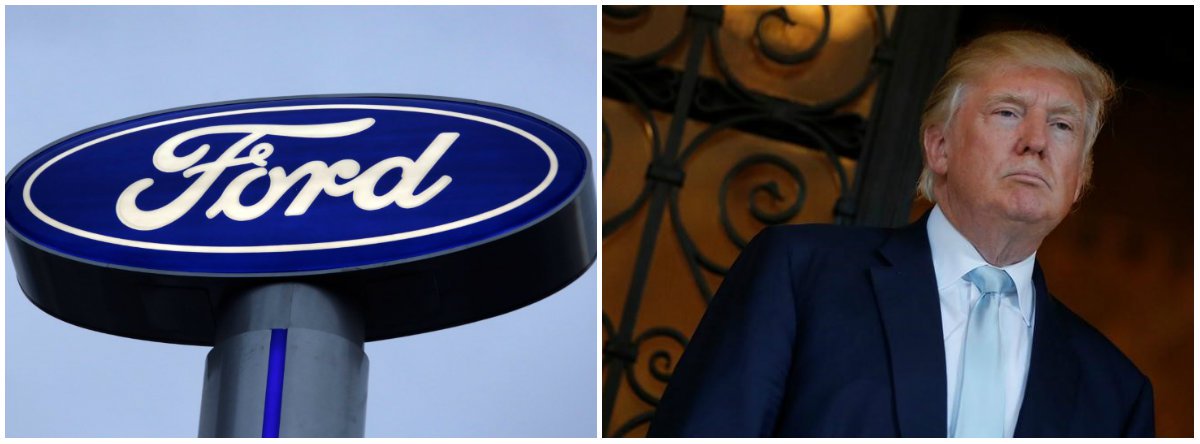 Ford anunciou que vai cancelar o plano de uma fábrica de US$ 1,6 bilhão no México e que vai injetar US$ 700 milhões em uma fábrica em Michigan, nos Estados Unidos, após sofrer fortes críticas do presidente eleito Donald Trump por causa de seus planos de investimento no país vizinho; Trump disse durante a campanha que, se eleito, não permitiria que a Ford abrisse uma nova fábrica no México e que poderia impor tarifas pesadas sobre veículos da Ford importados (Foto: Paulo Emílio) Ford anunciou que vai cancelar o plano de uma fábrica de US$ 1,6 bilhão no México e que vai injetar US$ 700 milhões em uma fábrica em Michigan, nos Estados Unidos, após sofrer fortes críticas do presidente eleito Donald Trump por causa de seus planos de investimento no país vizinho; Trump disse durante a campanha que, se eleito, não permitiria que a Ford abrisse uma nova fábrica no México e que poderia impor tarifas pesadas sobre veículos da Ford importados