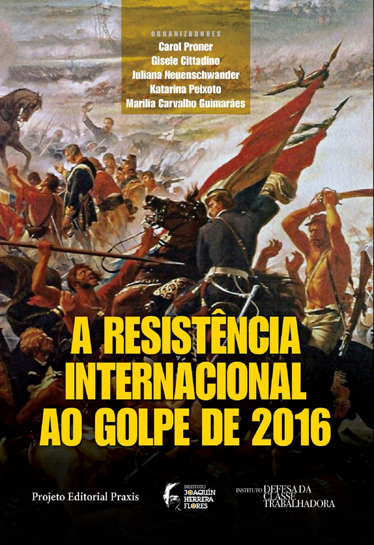 O lançamento será hoje (16), às 19h, no Auditório A2 da Universidade de Fortaleza - UNIFOR. O livro "A Resistência Internacional ao Golpe de 2016" reúne textos de 105 intelectuais brasileiros e estrangeiros, que analisam os acontecimentos políticos recentes do país que determinaram a destituição da ex presidenta Dilma Rousseff. Durante o lançamento haverá um debate com os professores da UNIFOR, Martônio Mont'Alverne, doutor em Direito Constitucional e Marcelo Uchôa, doutor em Direito Internacional Público, ambos co-autores da obra (Foto: Fatima 247) O lançamento será hoje (16), às 19h, no Auditório A2 da Universidade de Fortaleza - UNIFOR. O livro "A Resistência Internacional ao Golpe de 2016" reúne textos de 105 intelectuais brasileiros e estrangeiros, que analisam os acontecimentos políticos recentes do país que determinaram a destituição da ex presidenta Dilma Rousseff. Durante o lançamento haverá um debate com os professores da UNIFOR, Martônio Mont'Alverne, doutor em Direito Constitucional e Marcelo Uchôa, doutor em Direito Internacional Público, ambos co-autores da obra
