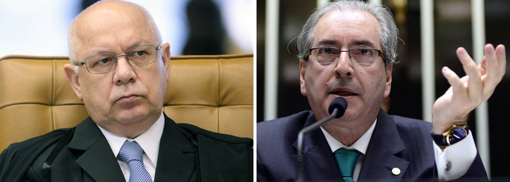 Ministro Teori Zavascki, do Supremo Tribunal Federal (STF), autorizou abertura de mais dois inquéritos sobre o presidente da Câmara dos Deputados, Eduardo Cunha (PMDB-RJ); os pedidos chegaram à Corte na semana passada, em segredo de Justiça, e citam os crimes de corrupção e lavagem de dinheiro; com a decisão, Cunha passa a responder a quatro inquéritos e uma ação penal no Supremo (Foto: Aquiles Lins) Ministro Teori Zavascki, do Supremo Tribunal Federal (STF), autorizou abertura de mais dois inquéritos sobre o presidente da Câmara dos Deputados, Eduardo Cunha (PMDB-RJ); os pedidos chegaram à Corte na semana passada, em segredo de Justiça, e citam os crimes de corrupção e lavagem de dinheiro; com a decisão, Cunha passa a responder a quatro inquéritos e uma ação penal no Supremo