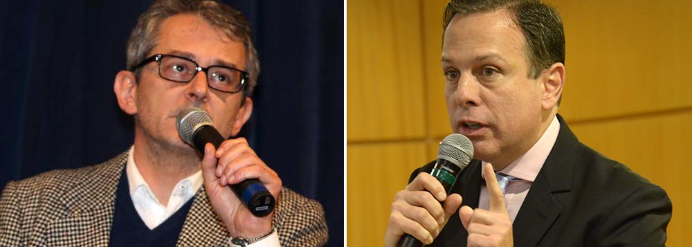 Jornal de Otavio Frias diz que a notícia da escolha de João Doria para disputar a prefeitura de SP pelo PSDB parece piada pronta e lembra que o empresário só teve 3 mil votos do total de 27 mil: “A julgar pelo tom agressivo adotado por João Doria em recentes depoimentos dirigidos a membros do PT, é melhor que o candidato tenha pouco respaldo interno. Seria um grande retrocesso para São Paulo acompanhar uma eleição pautada não em propostas, mas na intolerância e nos ataques pessoais” (Foto: Roberta Namour) Jornal de Otavio Frias diz que a notícia da escolha de João Doria para disputar a prefeitura de SP pelo PSDB parece piada pronta e lembra que o empresário só teve 3 mil votos do total de 27 mil: “A julgar pelo tom agressivo adotado por João Doria em recentes depoimentos dirigidos a membros do PT, é melhor que o candidato tenha pouco respaldo interno. Seria um grande retrocesso para São Paulo acompanhar uma eleição pautada não em propostas, mas na intolerância e nos ataques pessoais”