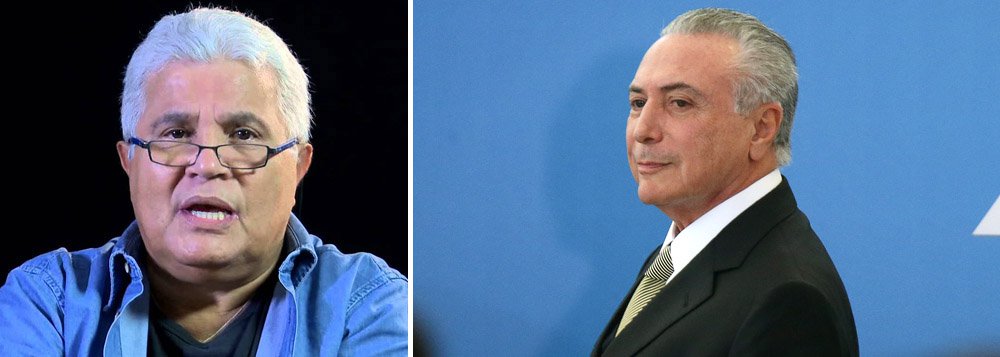 Acerto de Michel Temer por propina de R$ 1,5 milhão para Gabriel Chalita, conforme delatou Sérgio Machado, foi só um "tiro de raspão" contra o presidente interino, na opinião do colunista do Globo; "A princípio, sobreviverá. Tiro de raspão não costuma matar. Tudo indica, no caso, que o tiro provocou apenas um ferimento leve na imagem já pouco robusta de Temer. Se não infeccionar, Temer seguirá apto a exercer suas funções", diz ele (Foto: Gisele Federicce) Acerto de Michel Temer por propina de R$ 1,5 milhão para Gabriel Chalita, conforme delatou Sérgio Machado, foi só um "tiro de raspão" contra o presidente interino, na opinião do colunista do Globo; "A princípio, sobreviverá. Tiro de raspão não costuma matar. Tudo indica, no caso, que o tiro provocou apenas um ferimento leve na imagem já pouco robusta de Temer. Se não infeccionar, Temer seguirá apto a exercer suas funções", diz ele