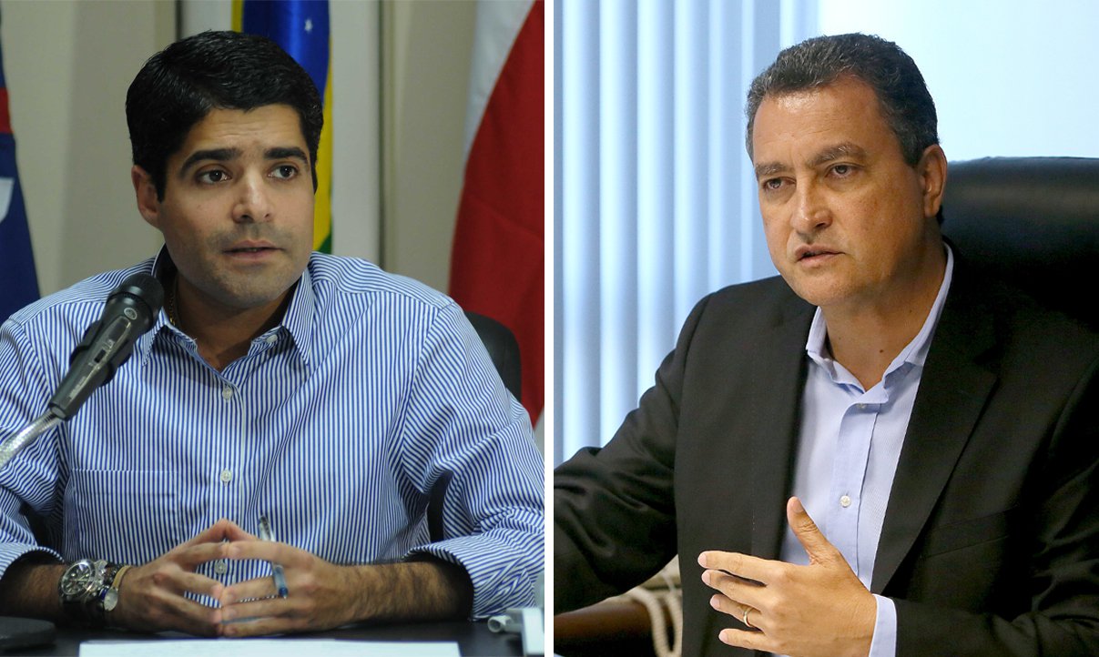 O clima eleitoral já predomina entre duas das maiores forças da política baiana; em resposta às declarações do governador Rui Costa de que as obras de grande impacto em Salvador são feitas pelo governo do Estado, o prefeito ACM Neto disse nesta quinta-feira que "o governador precisa andar mais por Salvador, e não apenas nos bairros nobres, para falar menos bobagem"; "Reitero o convite para que ele (Rui Costa) dê uma volta comigo para ver que as obras realizadas pela prefeitura estão presentes em todos os 163 bairros de Salvador, especialmente nos mais carentes", disse ACM (Foto: Romulo Faro) O clima eleitoral já predomina entre duas das maiores forças da política baiana; em resposta às declarações do governador Rui Costa de que as obras de grande impacto em Salvador são feitas pelo governo do Estado, o prefeito ACM Neto disse nesta quinta-feira que "o governador precisa andar mais por Salvador, e não apenas nos bairros nobres, para falar menos bobagem"; "Reitero o convite para que ele (Rui Costa) dê uma volta comigo para ver que as obras realizadas pela prefeitura estão presentes em todos os 163 bairros de Salvador, especialmente nos mais carentes", disse ACM