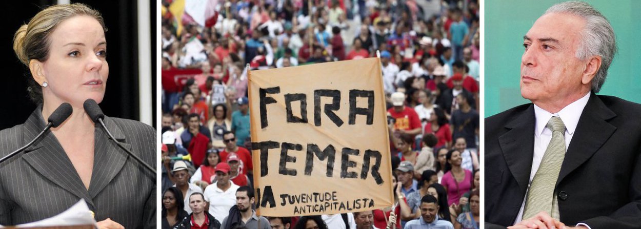 "Independente do que se diga ou do que se prove, a maioria votará pelo afastamento definitivo da Presidenta" na comissão do impeachment, prevê a senadora Gleisi Hoffmann (PT-PR), que acredita que esse resultado pode ser alterado no plenário; "Estamos e vamos trabalhar muito para isso. Mas teremos de ficar atentos a outra ofensiva golpista no curto prazo, que é o desmantelamento dos direitos dos trabalhadores e o ataque aos programas sociais conquistados pela sociedade brasileira nos últimos anos", critica; "O Estado mínimo de bem-estar social assegurado na Constituição de 1988 está em risco. Enquanto se debate o impeachment e radicaliza-se na disputa política, medidas são urdidas para satisfazer o mercado, que maximiza lucros e resultados acima da vida das pessoas", afirma (Foto: Gleisi Hoffmann) "Independente do que se diga ou do que se prove, a maioria votará pelo afastamento definitivo da Presidenta" na comissão do impeachment, prevê a senadora Gleisi Hoffmann (PT-PR), que acredita que esse resultado pode ser alterado no plenário; "Estamos e vamos trabalhar muito para isso. Mas teremos de ficar atentos a outra ofensiva golpista no curto prazo, que é o desmantelamento dos direitos dos trabalhadores e o ataque aos programas sociais conquistados pela sociedade brasileira nos últimos anos", critica; "O Estado mínimo de bem-estar social assegurado na Constituição de 1988 está em risco. Enquanto se debate o impeachment e radicaliza-se na disputa política, medidas são urdidas para satisfazer o mercado, que maximiza lucros e resultados acima da vida das pessoas", afirma