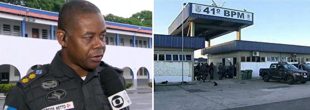 Comandante-geral da Polícia Militar do Rio assinou a exoneração do comandante do 41º BPM (Irajá), tenente-coronel Marcos Netto depois que quatro policiais que estavam sob seu comando foram presos por homicídio doloso e fraude processual; policiais são suspeitos de executar com mais de tiros de fuzil e pistolas cinco jovens - dois deles menores de idade – no último sábado (28; comando do batalhão ficará sob responsabilidade do tenente-coronel Jorge Fernando de Oliveira Pimenta, que atualmente comanda o 32º BPM, em Macaé (Foto: Paulo Emílio) Comandante-geral da Polícia Militar do Rio assinou a exoneração do comandante do 41º BPM (Irajá), tenente-coronel Marcos Netto depois que quatro policiais que estavam sob seu comando foram presos por homicídio doloso e fraude processual; policiais são suspeitos de executar com mais de tiros de fuzil e pistolas cinco jovens - dois deles menores de idade – no último sábado (28; comando do batalhão ficará sob responsabilidade do tenente-coronel Jorge Fernando de Oliveira Pimenta, que atualmente comanda o 32º BPM, em Macaé