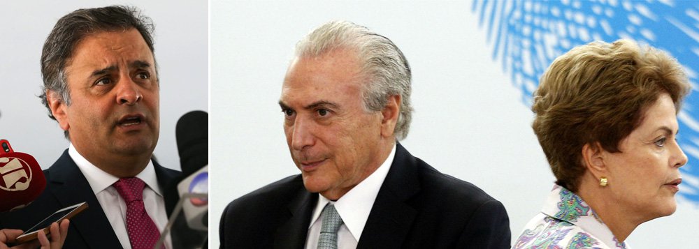 Sigla de Aécio Neves considera os dados que vieram à tona com o envio das informações da Justiça Eleitoral ao STF como os mais consistentes das ações que move contra a campanha de Dilma Rousseff; o pedido é contra a chapa — logo, atinge Michel Temer; documentos apontam indícios de irregularidade sobre uma fornecedora, a DCO Informática Comércio e Serviços, que atuou no envio de mensagens durante as eleições e recebeu R$ 4,8 milhões (Foto: Roberta Namour) Sigla de Aécio Neves considera os dados que vieram à tona com o envio das informações da Justiça Eleitoral ao STF como os mais consistentes das ações que move contra a campanha de Dilma Rousseff; o pedido é contra a chapa — logo, atinge Michel Temer; documentos apontam indícios de irregularidade sobre uma fornecedora, a DCO Informática Comércio e Serviços, que atuou no envio de mensagens durante as eleições e recebeu R$ 4,8 milhões