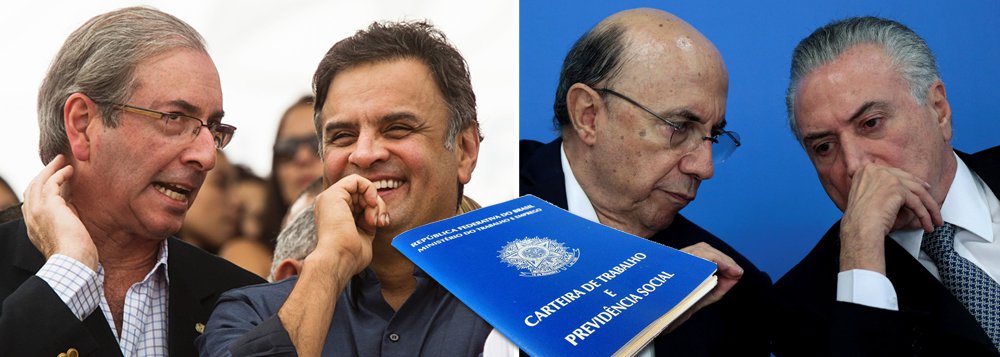 O ano de 2016 foi mesmo um dos piores da história para os trabalhadores; mercado formal de trabalho vai encerrar o ano com perda de empregos em todos os 12 meses pela primeira vez desde 1992, quando começou a série do Cadastro Geral de Empregados e Desempregados (Caged), do Ministério do Trabalho; segundo especialistas, pela dinâmica do mercado, o resultado de novembro será mais um saldo negativo; a conta pertence aos que sabotaram o país em 2015 com o 'quanto pior, melhor', como Aécio Neves e Eduardo Cunha, e aos que se mostraram incapazes de combater a crise criada pelo golpe, como Michel Temer e Henrique Meirelles (Foto: Giuliana Miranda) O ano de 2016 foi mesmo um dos piores da história para os trabalhadores; mercado formal de trabalho vai encerrar o ano com perda de empregos em todos os 12 meses pela primeira vez desde 1992, quando começou a série do Cadastro Geral de Empregados e Desempregados (Caged), do Ministério do Trabalho; segundo especialistas, pela dinâmica do mercado, o resultado de novembro será mais um saldo negativo; a conta pertence aos que sabotaram o país em 2015 com o 'quanto pior, melhor', como Aécio Neves e Eduardo Cunha, e aos que se mostraram incapazes de combater a crise criada pelo golpe, como Michel Temer e Henrique Meirelles