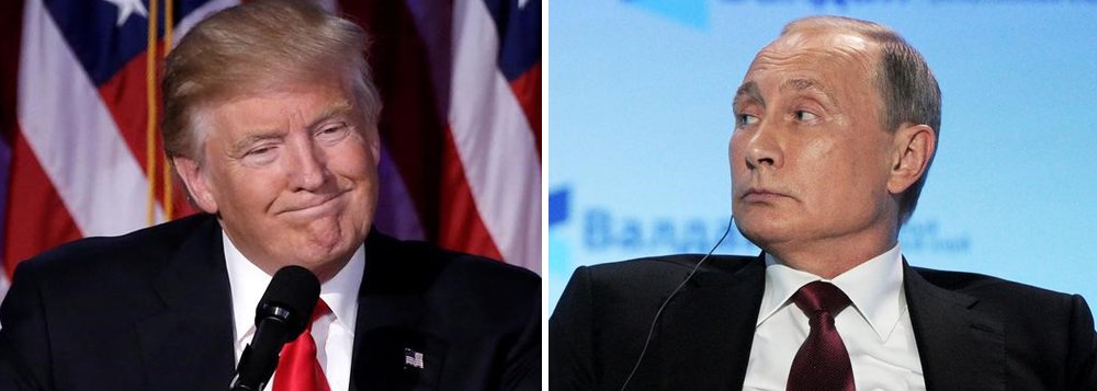 "Sobre a crise síria, que já matou centenas de milhares de pessoas e exporta hordas de refugiados para a Europa, Trump afirmou que o papel dos Estados Unidos não deve ser o de armar rebeldes, nem combater o governo local ou confrontar a Rússia. O inimigo, disse ele, é o Exército Islâmico, que, com a política externa de Barack Obama e Hillary Clinton, vinha se fortalecendo", diz o jornalista Leonardo Attuch, editor do 247; "Na prática, com esse tipo de discurso, os Estados Unidos desembarcam de sua posição imperial – que já não conseguiam sustentar economicamente – e chamam os demais países à responsabilidade de zelar pela paz mundial. Com isso, chega ao fim a era da hegemonia da 'hiperpotência americana' e abre-se uma nova etapa, de um mundo realmente multipolar" (Foto: Leonardo Attuch) "Sobre a crise síria, que já matou centenas de milhares de pessoas e exporta hordas de refugiados para a Europa, Trump afirmou que o papel dos Estados Unidos não deve ser o de armar rebeldes, nem combater o governo local ou confrontar a Rússia. O inimigo, disse ele, é o Exército Islâmico, que, com a política externa de Barack Obama e Hillary Clinton, vinha se fortalecendo", diz o jornalista Leonardo Attuch, editor do 247; "Na prática, com esse tipo de discurso, os Estados Unidos desembarcam de sua posição imperial – que já não conseguiam sustentar economicamente – e chamam os demais países à responsabilidade de zelar pela paz mundial. Com isso, chega ao fim a era da hegemonia da 'hiperpotência americana' e abre-se uma nova etapa, de um mundo realmente multipolar"