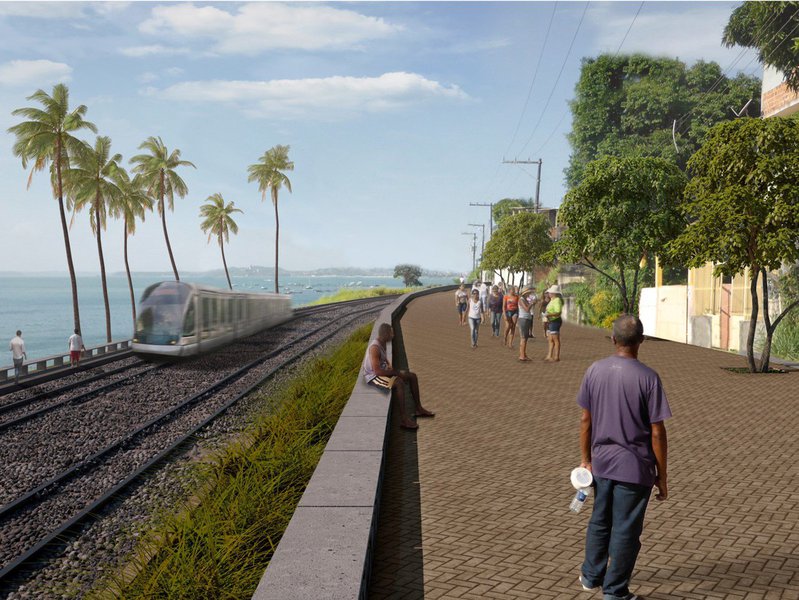 A Prefeitura de Salvador vai lançar no dia 29 próximo o projeto de revitalização da orla marítima que vai do trecho entre Itacaranha e Plataforma, no Subúrbio Ferroviário. A data escolhida é a mesma na qual será comemorado o aniversário de 467 de fundação da capital baiana; as obras serão de pavimentação, contenção, paisagismo, mobiliário urbano, ciclovia, passeios, áreas de lazer e esporte; desde 2013, a gestão do prefeito ACM Neto já investiu R$ 188 milhões na revitalização da orla em vários bairros (Foto: Romulo Faro) A Prefeitura de Salvador vai lançar no dia 29 próximo o projeto de revitalização da orla marítima que vai do trecho entre Itacaranha e Plataforma, no Subúrbio Ferroviário. A data escolhida é a mesma na qual será comemorado o aniversário de 467 de fundação da capital baiana; as obras serão de pavimentação, contenção, paisagismo, mobiliário urbano, ciclovia, passeios, áreas de lazer e esporte; desde 2013, a gestão do prefeito ACM Neto já investiu R$ 188 milhões na revitalização da orla em vários bairros