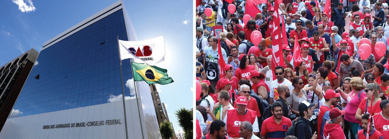 A decisão foi tomada nesta sexta-feira (18) pelo Conselho Federal da entidade e foi apoiada por 26 bancadas contra duas que se manifestaram contrários; os conselheiros aprovaram o parecer da comissão que analisa o pedido de afastamento de Dilma apresentado pelo o advogado Erick Venâncio que foi favorável ao processamento de Dilma por suposto cometimento de crimes de responsabilidade (Foto: Valter Lima) A decisão foi tomada nesta sexta-feira (18) pelo Conselho Federal da entidade e foi apoiada por 26 bancadas contra duas que se manifestaram contrários; os conselheiros aprovaram o parecer da comissão que analisa o pedido de afastamento de Dilma apresentado pelo o advogado Erick Venâncio que foi favorável ao processamento de Dilma por suposto cometimento de crimes de responsabilidade