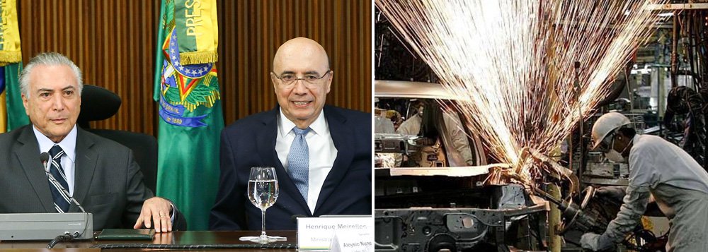 A atividade industrial do Brasil atingiu em dezembro o patamar mais fraco em seis meses em meio a fortes quedas nos volumes de produção e no nível de emprego, de acordo com o Índice de Gerentes de Compras divulgado nesta segunda-feira; o resultado, eloquente, mostra quão falso era o discurso de que o golpe, com a chegada de Michel Temer e Henrique Meirelles ao poder, traria de volta a chamada "confiança" empresarial; a realidade mostra o oposto: devastação total de empregos, consumo em queda livre e indústria praticamente em extinção no Brasil (Foto: Leonardo Attuch) A atividade industrial do Brasil atingiu em dezembro o patamar mais fraco em seis meses em meio a fortes quedas nos volumes de produção e no nível de emprego, de acordo com o Índice de Gerentes de Compras divulgado nesta segunda-feira; o resultado, eloquente, mostra quão falso era o discurso de que o golpe, com a chegada de Michel Temer e Henrique Meirelles ao poder, traria de volta a chamada "confiança" empresarial; a realidade mostra o oposto: devastação total de empregos, consumo em queda livre e indústria praticamente em extinção no Brasil