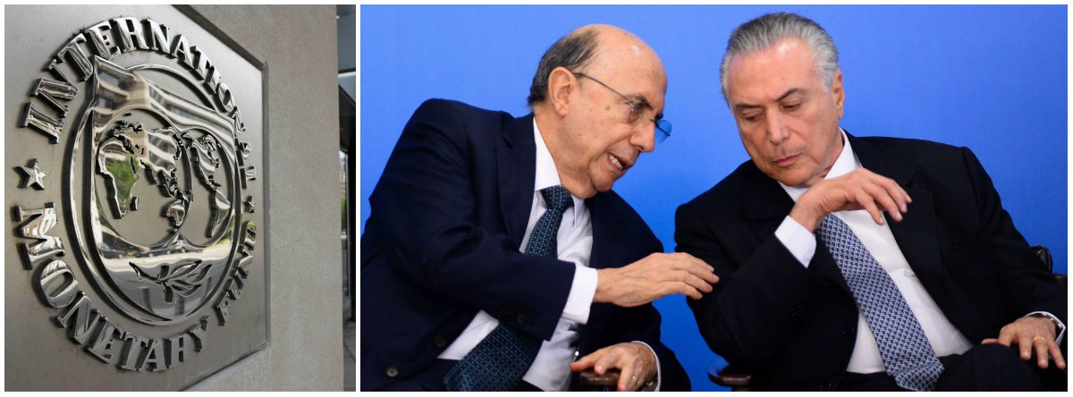 Comitê executivo do Fundo Monetário Internacional disse nesta terça-feira 15 que a economia brasileira pode estar perto de sair de uma forte recessão, mas enfrenta um longo e duro caminho de recuperação que depende da aprovação de reformas impopulares; relatório anual do FMI sobre o Brasil diz que espera uma recuperação gradual; o golpe contra Dilma Rousseff e a ida de Michel Temer para o Planalto foram apresentados aos brasileiros como solução de rápida recuperação do País, mas o FMI acredita que as reformas de Temer, visando contenção de gastos e mudança no sistema previdenciário, por exemplo, não são suficientes sem aumento da receita; o comitê também foi unânime em suas preocupações sobre a crise nos Estados e municípios; promessas de Temer não convencem mais nem o FMI (Foto: Gisele Federicce) Comitê executivo do Fundo Monetário Internacional disse nesta terça-feira 15 que a economia brasileira pode estar perto de sair de uma forte recessão, mas enfrenta um longo e duro caminho de recuperação que depende da aprovação de reformas impopulares; relatório anual do FMI sobre o Brasil diz que espera uma recuperação gradual; o golpe contra Dilma Rousseff e a ida de Michel Temer para o Planalto foram apresentados aos brasileiros como solução de rápida recuperação do País, mas o FMI acredita que as reformas de Temer, visando contenção de gastos e mudança no sistema previdenciário, por exemplo, não são suficientes sem aumento da receita; o comitê também foi unânime em suas preocupações sobre a crise nos Estados e municípios; promessas de Temer não convencem mais nem o FMI