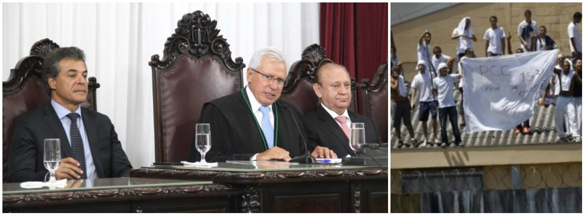 Ao tomar posse como presidente no biênio 2017-2018, o conselheiro Durval Amaral anunciou que TCE-PR dará prioridade neste ano à fiscalização do sistema prisional do Estado; uma equipe técnica será nomeada para, no prazo de 60 dias, levantar informações sobre o sistema; em 2016, o Paraná gastou R$ 720 milhões para manter uma população carcerária de 20 mil pessoas nos presídios do Estado - com custo médio de R$ 35 mil por preso ao ano; neste cálculo não estão incluídos os cerca de 10 mil presos que estão em delegacias no Estado (Foto: Leonardo Lucena) Ao tomar posse como presidente no biênio 2017-2018, o conselheiro Durval Amaral anunciou que TCE-PR dará prioridade neste ano à fiscalização do sistema prisional do Estado; uma equipe técnica será nomeada para, no prazo de 60 dias, levantar informações sobre o sistema; em 2016, o Paraná gastou R$ 720 milhões para manter uma população carcerária de 20 mil pessoas nos presídios do Estado - com custo médio de R$ 35 mil por preso ao ano; neste cálculo não estão incluídos os cerca de 10 mil presos que estão em delegacias no Estado