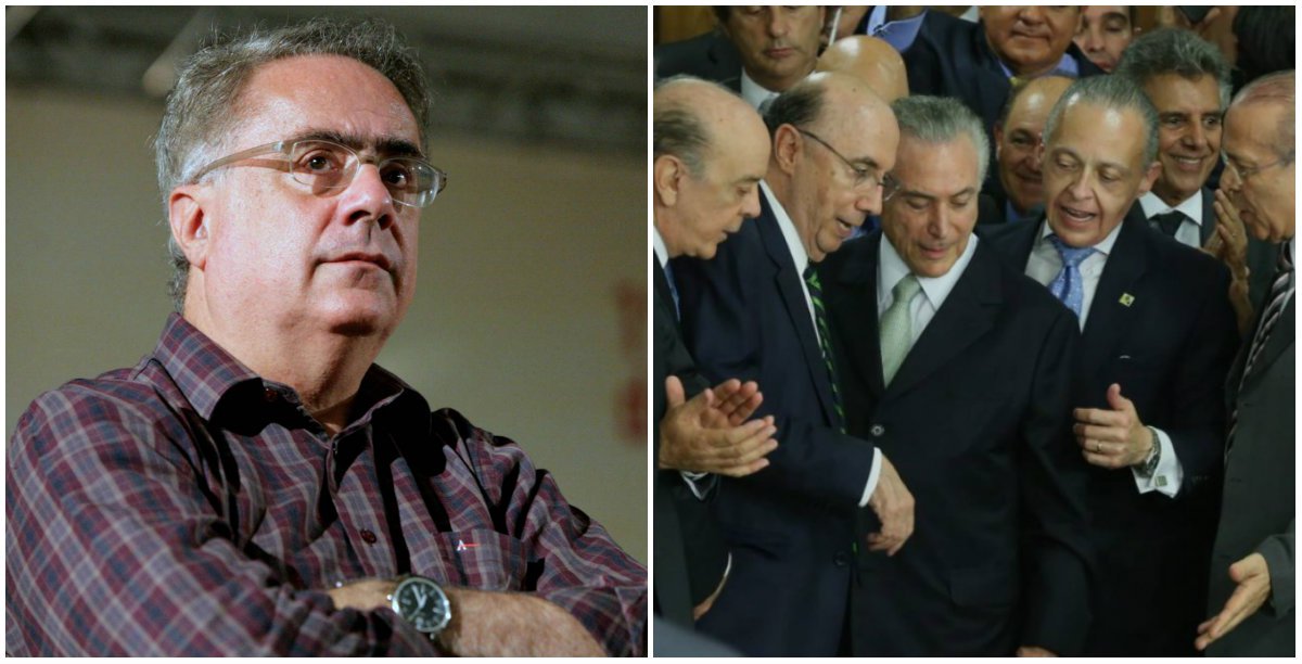 "O grupo que assumiu o poder não tem projeto algum. Na ponta do PMDB montou o maior assalto ao poder desde o governo Sarney. Na ponta do mercado, um grupo de economistas que se move exclusivamente por bordões ideológicos e visão de curtíssimo prazo. São a contrapartida do mercado à superficialidade desenvolvimentista de um Guido Mantega. Já o ex-PSDB tornou-se um partido de direita tosca, perdendo qualquer capacidade de planejamento do futuro", analisa o jornalista (Foto: Gisele Federicce) "O grupo que assumiu o poder não tem projeto algum. Na ponta do PMDB montou o maior assalto ao poder desde o governo Sarney. Na ponta do mercado, um grupo de economistas que se move exclusivamente por bordões ideológicos e visão de curtíssimo prazo. São a contrapartida do mercado à superficialidade desenvolvimentista de um Guido Mantega. Já o ex-PSDB tornou-se um partido de direita tosca, perdendo qualquer capacidade de planejamento do futuro", analisa o jornalista